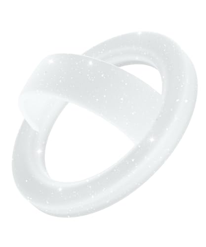 SuydanBox Magnetischer Handy-Griff, abnehmbarer Schlaufengriff mit weichem Fingerband, Silikon-Handy-Ringhalter für die Rückseite des Telefons für iPhone 16/15/14/13/12 Pro Max/Plus, Weiß SuydanBox Magnetischer Handy-Griff, abnehmbarer Schlaufengriff mit weichem Fingerband, Silikon-Handy-Ringhalter für die Rückseite des Telefons für iPhone 16/15/14/13/12 Pro Max/Plus, Weiß von SuydanBox