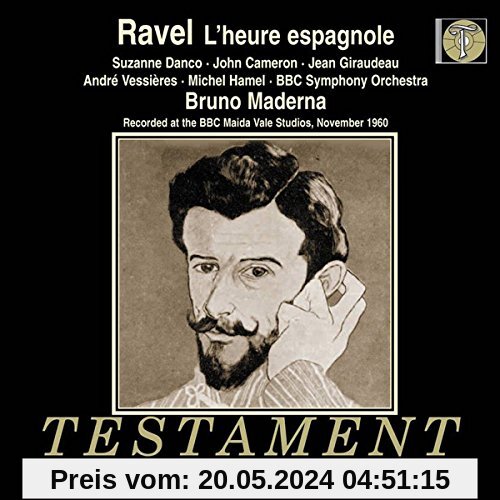 Ravel: L'heure Espagnole (Oper in 1 Akt) von Suzanne Danco