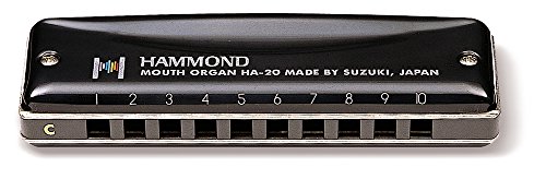 Suzuki HA20A Hammond Mundharmonika, a, diatonisch, 10 Löcher, Schwarz, Suzuki-Promaster-Hammond-A Suzuki HA20A Hammond Mundharmonika, a, diatonisch, 10 Löcher, Schwarz, Suzuki-Promaster-Hammond-A von Suzuki