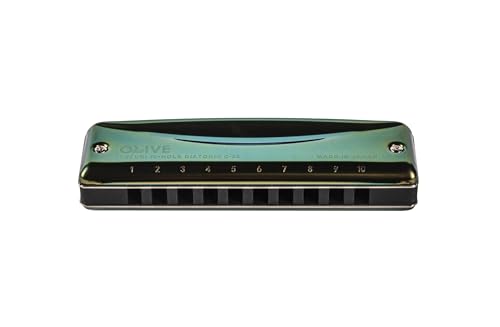 Suzuki Olive Diatonic Harmonica in the key of G von Suzuki