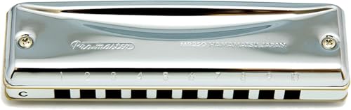 Suzuki Pro Master Diatonic Harmonica in C, chrome, Norme von Suzuki