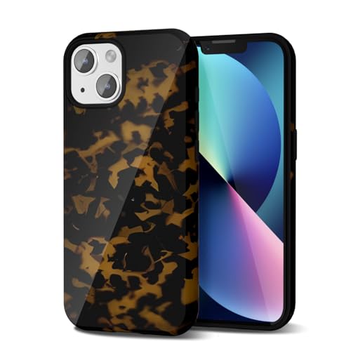 Svanove Tortoise Shell Handyhülle für iPhone 13/ iPhone 14 Hülle Trendy Muster, Tortoise von Svanove