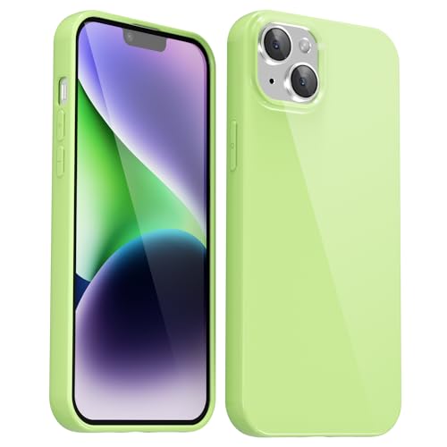 Svanove für iPhone 13/14 Hülle Silikon, Dünn Handyhülle Einfarbig Glatt Gummi Gel Original, Weich TPU Slim Case Leicht Schutz Stoßfest Kameraschutz Schutzhülle, Nachtgrün Svanove für iPhone 13/14 Hülle Silikon, Dünn Handyhülle Einfarbig Glatt Gummi Gel Original, Weich TPU Slim Case Leicht Schutz Stoßfest Kameraschutz Schutzhülle, Nachtgrün von Svanove