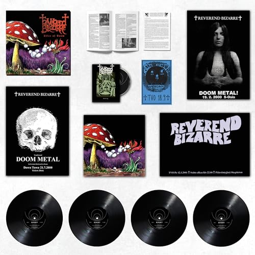 Slice of Doom - Deluxe 4LP/1DVD box set [Vinyl LP] von Svart Records (Membran)