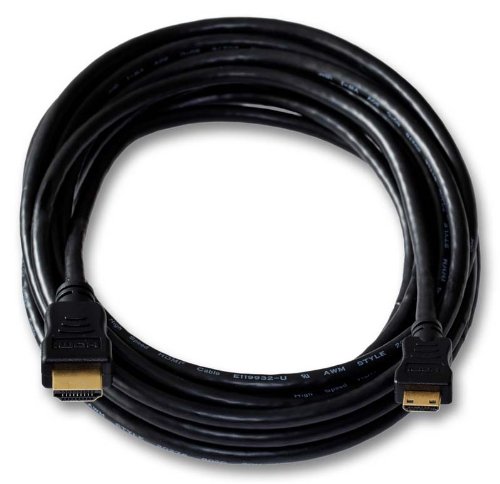 HDMI Kabel für Canon EOS 550D Digitalkamera - Mini C - vergoldet - Länge 5m von SvediTec