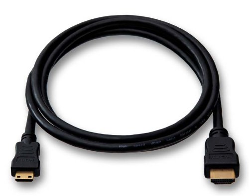 HDMI Kabel für Canon Powershot SX60 HS Digitalkamera - Mini C - vergoldet - Länge 1,5m von SvediTec