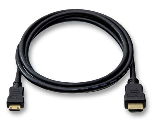SvediTec HDMI Kabel passend für Nikon D5100 Digitalkamera - Mini C - vergoldete Kontakte - Länge 1,5m von SvediTec