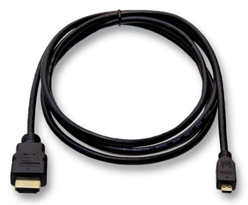 SvediTec HDMI Kabel passend für Sony Alpha SLT-A58 Digitalkamera - Micro D - vergoldete Kontakte - Länge 3m von SvediTec