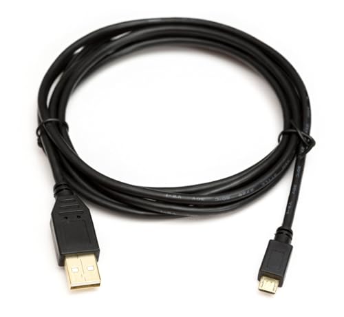 SvediTec USB Kabel passend für Canon EOS 90D Digitalkamera - Datenkabel - vergoldet - Länge 2m von SvediTec