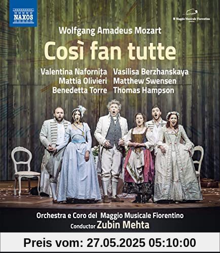 Mozart: Cosi Fan Tutte [Zubin Mehta, Orchestra e Coro del Maggio Musicale Fiorentino] [Blu-ray] von Sven-Eric Bechtolf