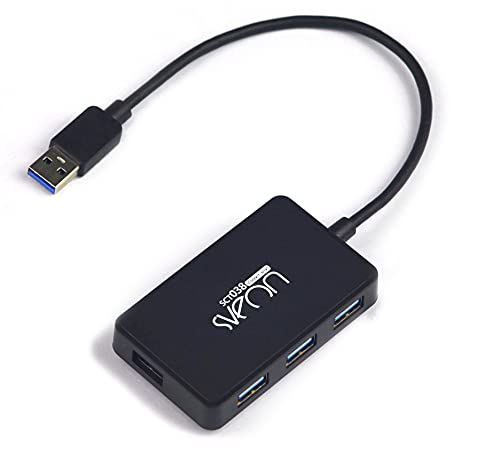 Sveon SCT038 USB 3.0 Hub mit 4 Ports für PC und Laptop von Sveon