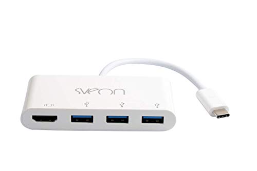 Sveon SCT502 USB 3.1 Typ C Docking mit 3 Ports USB 3.0 und HDMI 4K Sveon SCT502 USB 3.1 Typ C Docking mit 3 Ports USB 3.0 und HDMI 4K von Sveon