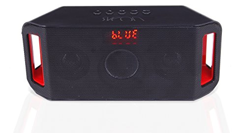 Sveon SON36_01 Bluetooth-Lautsprecher mit USB/MicroSD, MP3-Player und Radio, Schwarz von Sveon