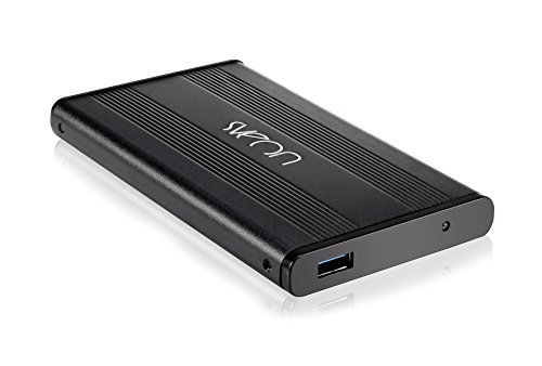 Sveon STG062 - Externes Festplattengehäuse - 2,5 Zoll - USB 3.0 - Aluminium, schwarz von Sveon