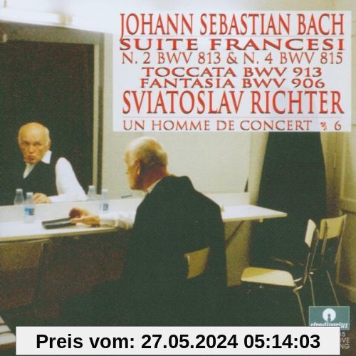 Bach: Franz.Suiten 2+4/ Toccata Bwv 913/ Fantasie Bwv 906 von Svjatoslav Richter