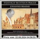 Brahms: Svjatoslav Richter in Prague, Klaviersonaten 1 & 2, Variationen von Svjatoslav Richter