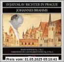 Brahms: Svjatoslav Richter in Prague, Klaviersonaten 1 & 2, Variationen von Svjatoslav Richter