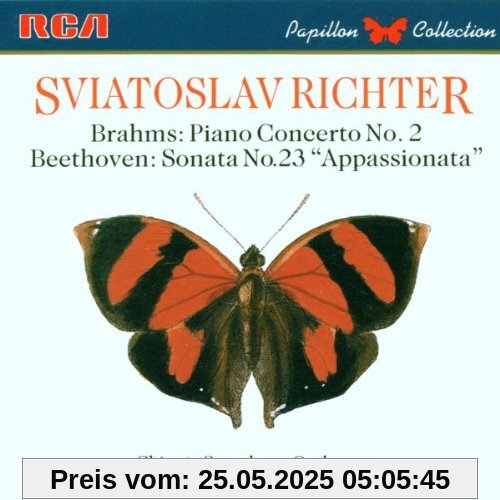 Brahms:Piano Concert No.2 / Beethoven: Sonata No.23 Appassionata von Svjatoslav Richter