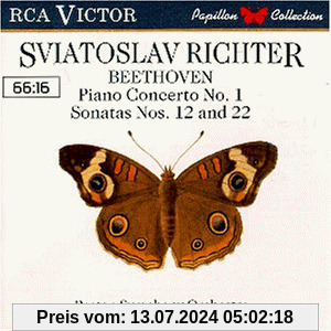 Klavierkonzert Nr. 1, Klaviersonaten Nr. 12 und 22 von Svjatoslav Richter