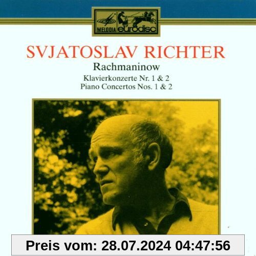 Klavierkonzerte 1+2 von Svjatoslav Richter