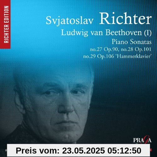 Klaviersonaten 27-29 Klaviersonaten 27-29 von Svjatoslav Richter