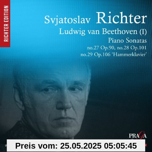 Klaviersonaten 27-29 von Svjatoslav Richter