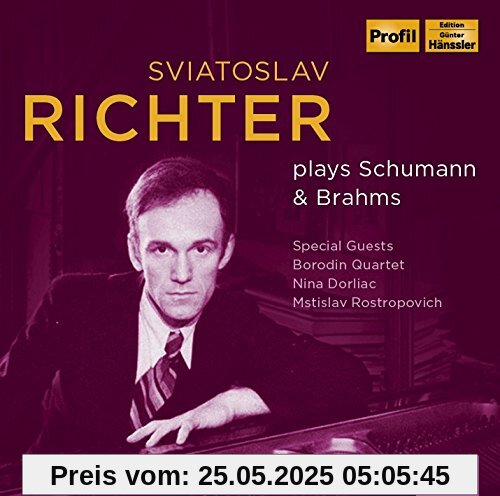 Richter Plays Brahms & Schumann Richter Plays Brahms & Schumann von Svjatoslav Richter