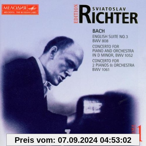 Svjatoslav Richter Edition Vol. 1 (Bach) von Svjatoslav Richter