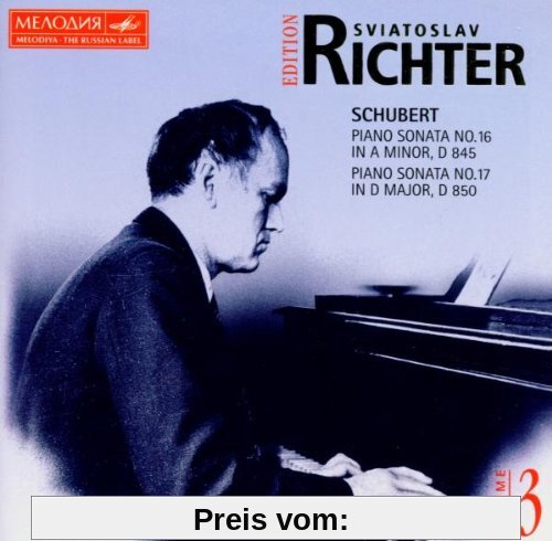 Svjatoslav Richter Edition Vol. 3 (Schubert) von Svjatoslav Richter