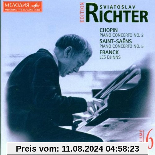 Svjatoslav Richter Edition Vol. 6 (Chopin, Saint-Saens, Franck) von Svjatoslav Richter