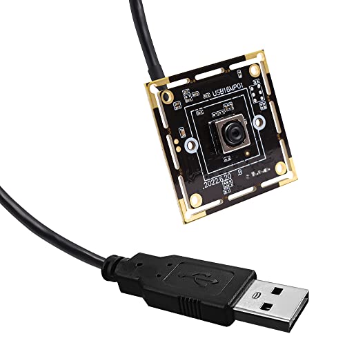 Svpro 16MP Autofokus USB Kamera für Computer,1/2.8" IMX298 Mini UVC USB2.0 4K Video Webcam mit 1m Kabel für Windows, Linux, Android und Mac OS von Svpro