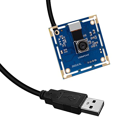 Svpro 8MP Autofokus USB Kamera Modul IMX179 Mini UVC USB2.0 Webcam Board mit 1m Kabel für Computer,Laptop,OpenCV,Jetson Nano von Svpro