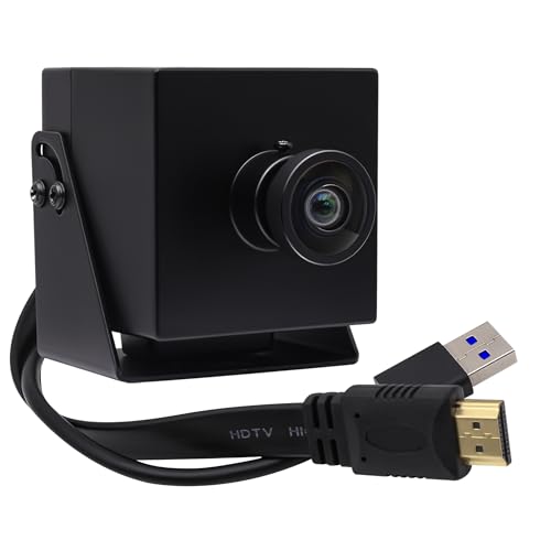 Svpro HDMI Kamera 4K USB3.0 Webcam 60FPS Weitwinkel USB Kamera 120 Grad Streaming Kamera 4K 60FPS H.264 Externe Computer Kamera, TV Kamera von Svpro