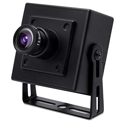 Svpro USB Kamera 4K 30fps Ultra HD Webcam mit IMX317 Sensor, 2160P Web Kamera mit Weitwinkel 3.6mm Objektiv, USB2.0 UVC konforme Mini Kamera mit Halterung für PC Mac Laptop Tablet Desktop von Svpro