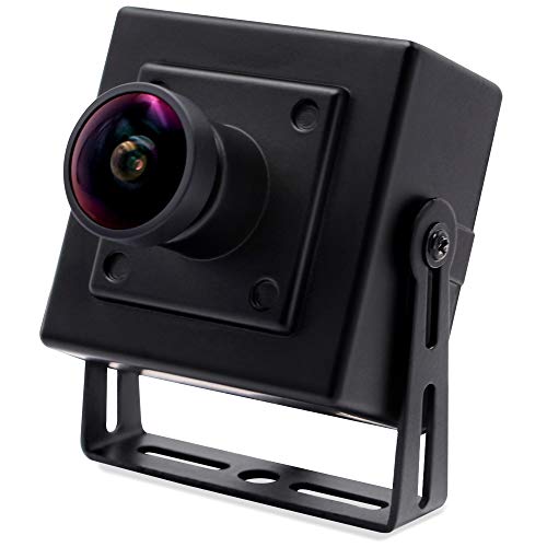 Svpro USB Kamera 4K Ultra HD Webcam mit IMX317 Sensor,3840x2160 High Definition Video Kamera 30fps 170 Grad Fisheye Objektiv Minikamera mit Halterung für PC Computer Mac Laptop,UVC Plug&Play von Svpro