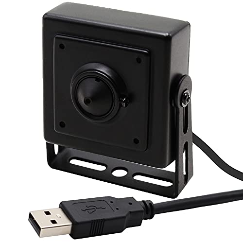 Svpro USB Kamera mit Halterung,1080P HD Webcam Kamera Pinhole Objektiv 3.7mm Weitwinkel PC Kamera H.264 Low Lux Kamera für Windows MAC Linux Android Online Klasse Live Streaming Video Konferenz von Svpro