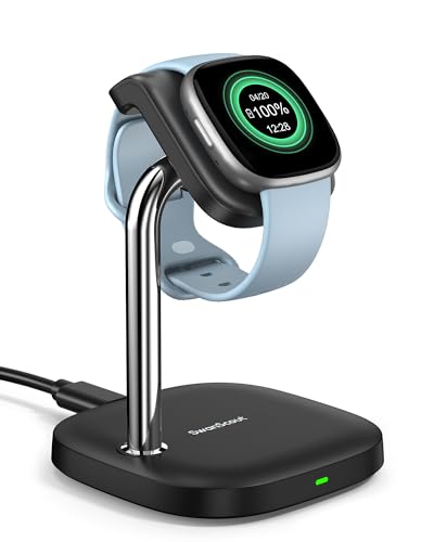 SwanScout Watch Ladestation für Fitbit Versa 4/Versa 3/Sense 2/Sense, Magnetisches Schnellladegerät für Fitbit Versa 4/Fitbit Versa 3/Fitbit Sense 2/Fitbit Sense, SwanScout 505FB SwanScout Watch Ladestation für Fitbit Versa 4/Versa 3/Sense 2/Sense, Magnetisches Schnellladegerät für Fitbit Versa 4/Fitbit Versa 3/Fitbit Sense 2/Fitbit Sense, SwanScout 505FB von SwanScout