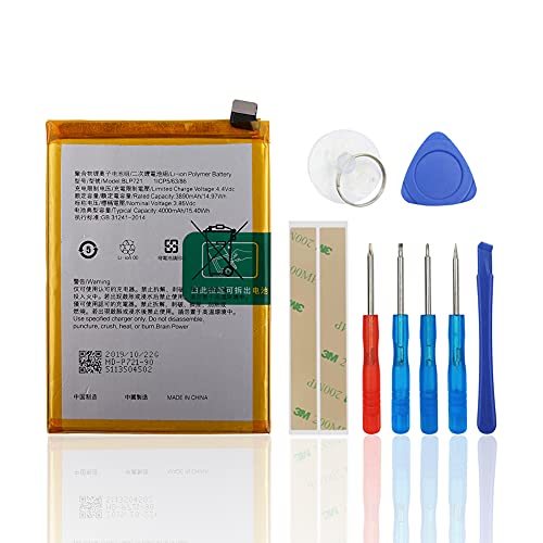 【2024 New】 SwarKing Ersatz Akku BLP721 Kompatibel mit Realme 6 with Toolkit von SwarKing