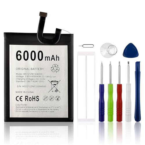 New SwarKing Ersatz Akku BAT21ZN1336000 Kompatibel mit Doogee S98 with Toolkit von SwarKing