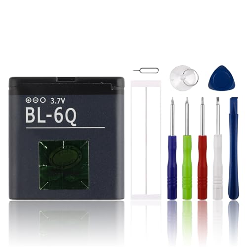 New SwarKing Ersatz Akku BL-6Q Kompatibel mit No-kia 6700 Classic/No-kia 6700 Illuvial with Toolkit von SwarKing