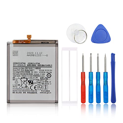 【New】 SwarKing Ersatz Akku Kompatibel mit Samsung Galaxy A41 SM-A415 EB-BA415ABY with Toolkit 【New】 SwarKing Ersatz Akku Kompatibel mit Samsung Galaxy A41 SM-A415 EB-BA415ABY with Toolkit von SwarKing