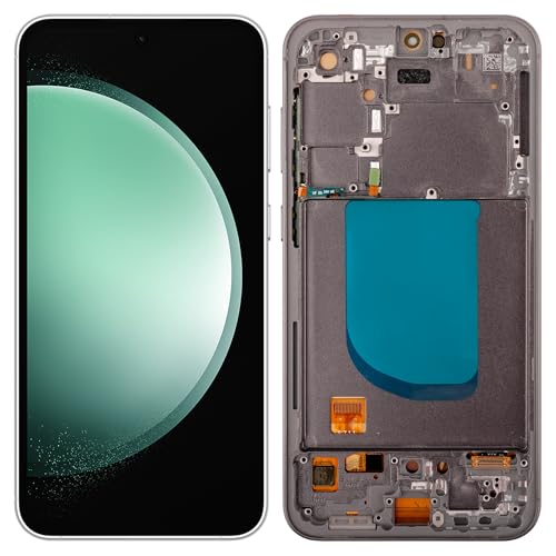 OLED Digital Display Ersatz kompatibel mit für Samsung Galaxy Note S23 FE/S23 FE 5G SM-S711B, SM-S711U1, SM-S711U (mit Rahmen) LCD Display Touch Screen Digitizer Montage mit Reparaturwerkzeug-6.4inch von SwarKing