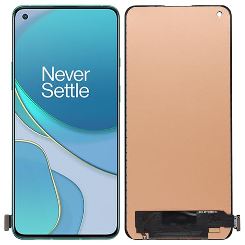 SwarKing AMOLED Display kompatibel mit OnePlus 8T LCD Touch Screen Digitizer (Schwarz ohne Rahmen) Ersatzteile mit kostenlosen Werkzeugen von SwarKing