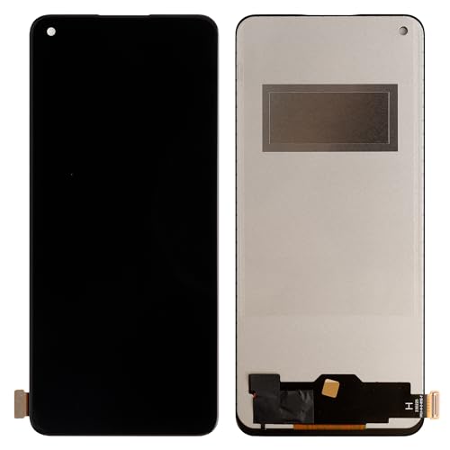 SwarKing Digital Display Ersatz kompatibel mit für Realme 9 PRO+ / Realme 9 PRO Plus RMX3392 RMX3393 (Schwarz ohne Rahmen) LCD Display Touch Screen Digitizer Montage mit Reparaturwerkzeug von SwarKing