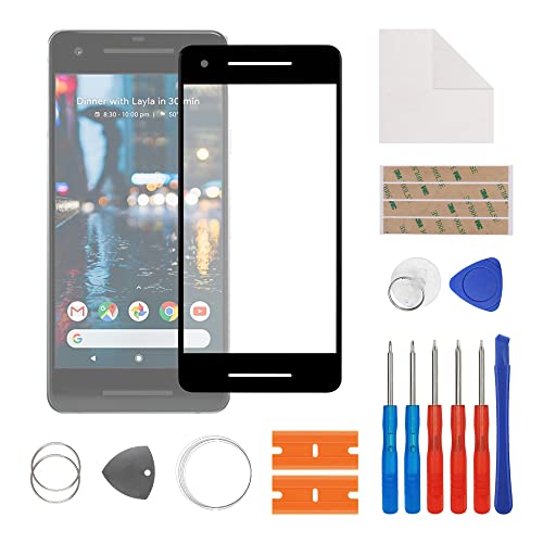 SwarKing Display Glass Frontglas Außenglas Outer Screen Lens Ersatz Kompatibel mit Google Pixel 2 mit Reparatur Set SwarKing Display Glass Frontglas Außenglas Outer Screen Lens Ersatz Kompatibel mit Google Pixel 2 mit Reparatur Set von SwarKing