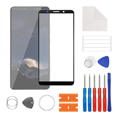 SwarKing Display Glass Frontglas Außenglas Outer Screen Lens Ersatz Kompatibel mit Huawei Mate 10 Pro mit Reparatur Set von SwarKing