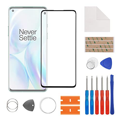 SwarKing Display Glass Frontglas Außenglas Outer Screen Lens Ersatz Kompatibel mit OnePlus 8 5G mit Reparatur Set SwarKing Display Glass Frontglas Außenglas Outer Screen Lens Ersatz Kompatibel mit OnePlus 8 5G mit Reparatur Set von SwarKing