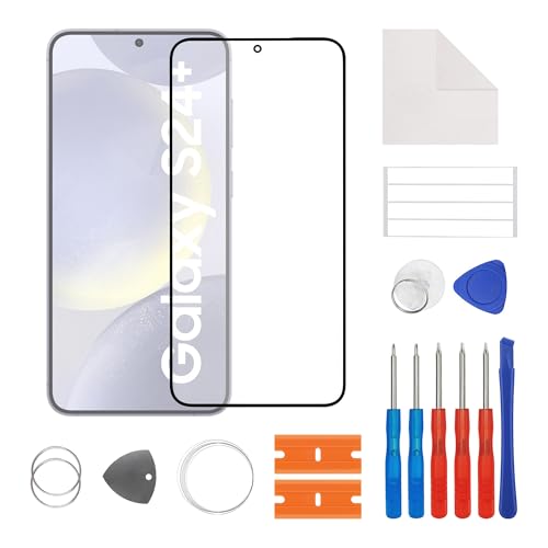 SwarKing Display Glass Frontglas Außenglas Outer Screen Lens Ersatz Kompatibel mit SAm S24 Plus mit Reparatur Set SwarKing Display Glass Frontglas Außenglas Outer Screen Lens Ersatz Kompatibel mit SAm S24 Plus mit Reparatur Set von SwarKing