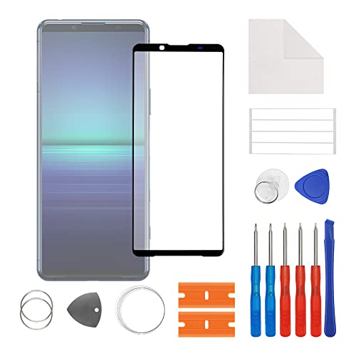 SwarKing Display Glass Frontglas Außenglas Outer Screen Lens Ersatz Kompatibel mit Sony Xperia 5 II 5G mit Reparatur Set SwarKing Display Glass Frontglas Außenglas Outer Screen Lens Ersatz Kompatibel mit Sony Xperia 5 II 5G mit Reparatur Set von SwarKing