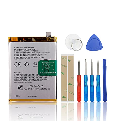 SwarKing Ersatz Akku BLP757 Kompatibel mit Realme 6 Pro RMX2061 RMX2063 with Toolkit SwarKing Ersatz Akku BLP757 Kompatibel mit Realme 6 Pro RMX2061 RMX2063 with Toolkit von SwarKing